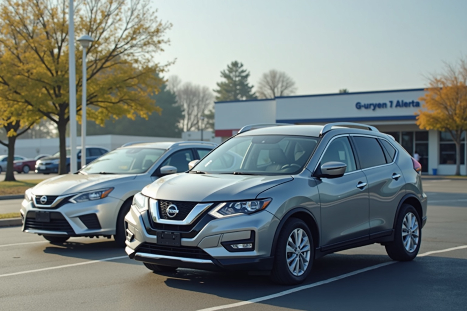 Junger Fahranfänger inspiziert sein erstes Gebrauchtauto
