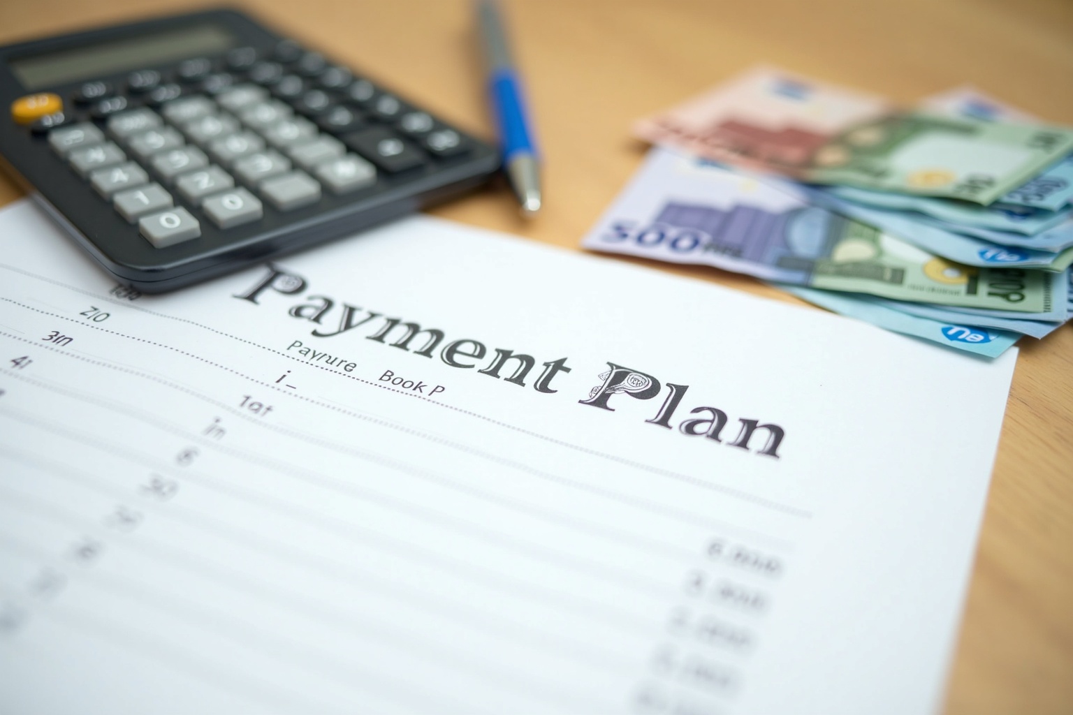 Sparschwein und Taschenrechner neben Führerschein-Unterlagen